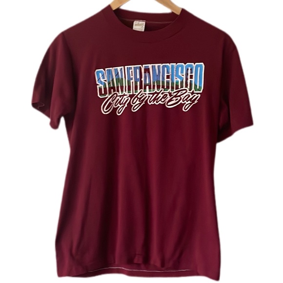 SPORTS WEAR Tops - Vintage Single Stitch San Francisco City by the Bay Tee